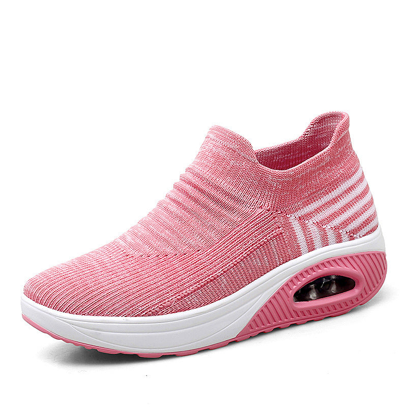 Platform Slip-on Rocking Shoes For Women - DANCING WITH SHOES