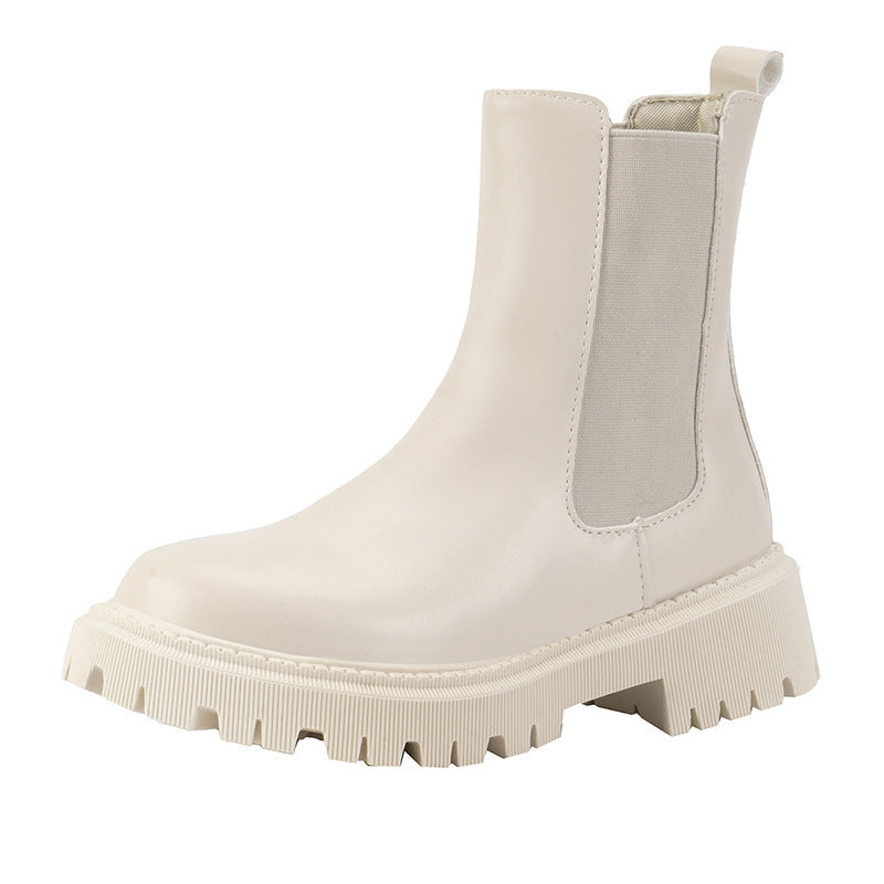 Summer Thin Platform Smoke Pipe Boots Martin - DANCING WITH SHOES