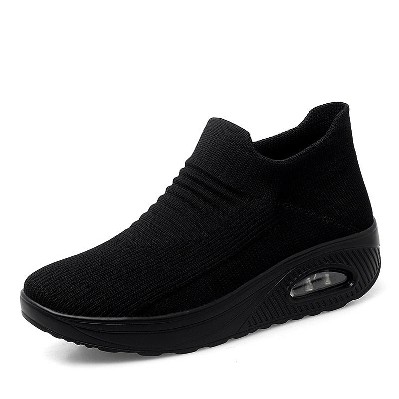 Platform Slip-on Rocking Shoes For Women - DANCING WITH SHOES