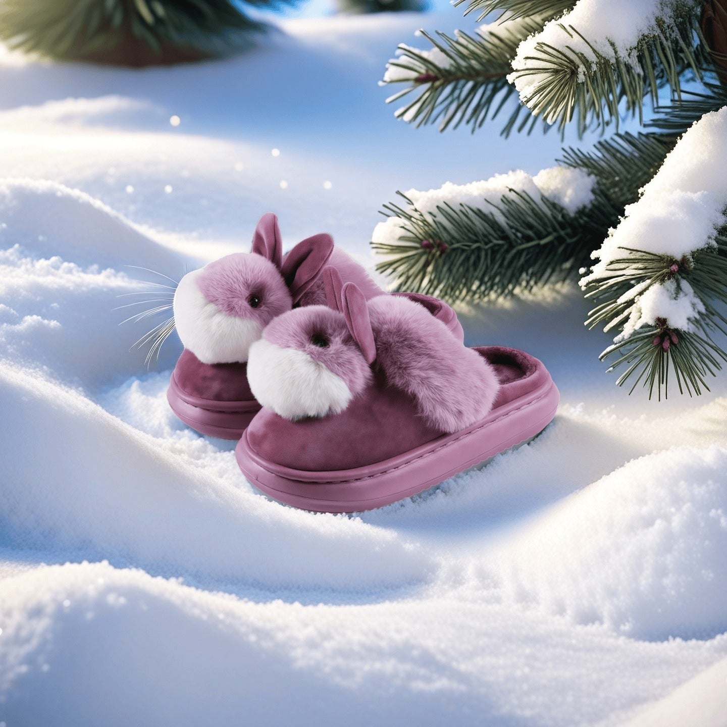Warm Slippers For Men And Women Silent Thickened - DANCING WITH SHOES