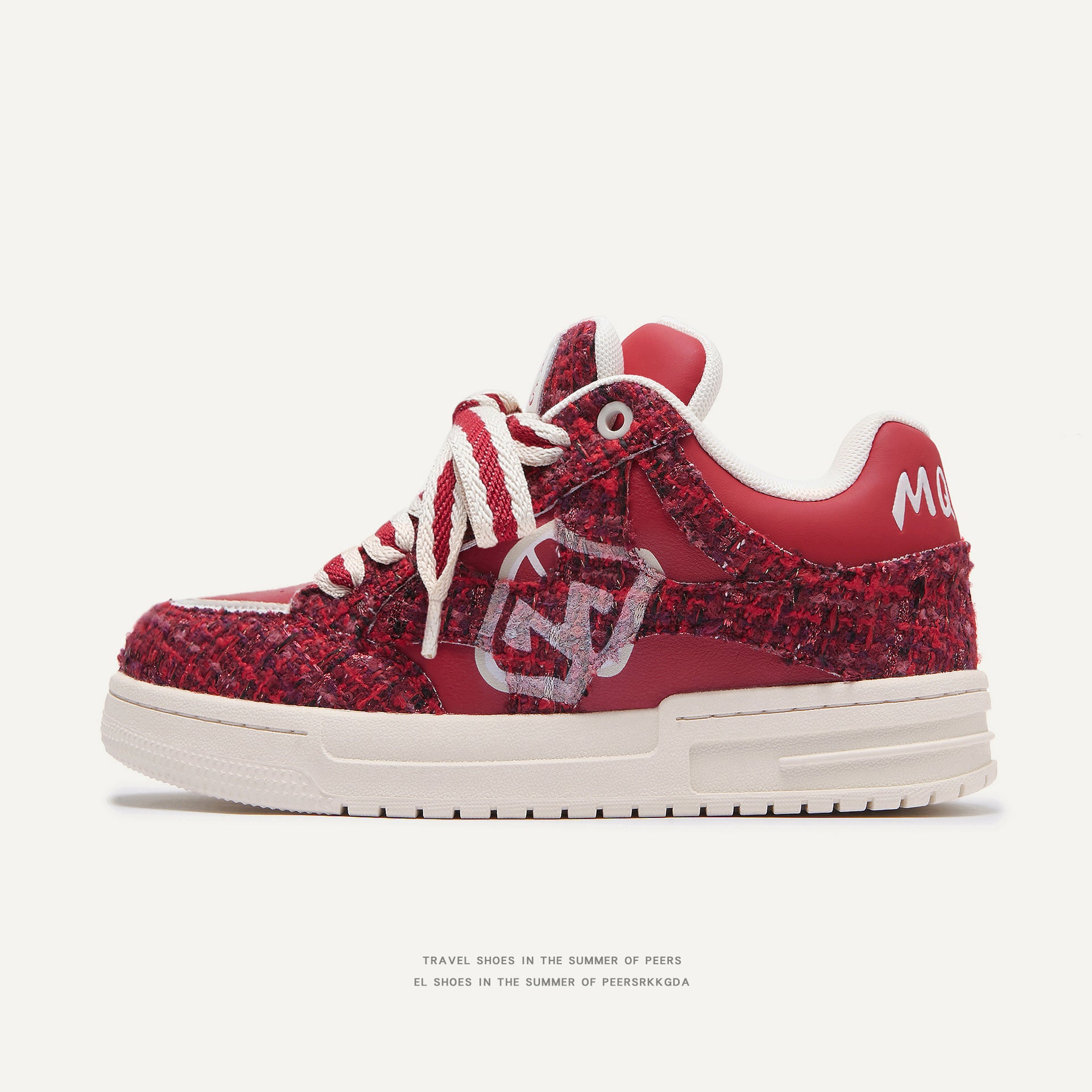 Women's Creative All-match Printed Flat Sneakers - DANCING WITH SHOES