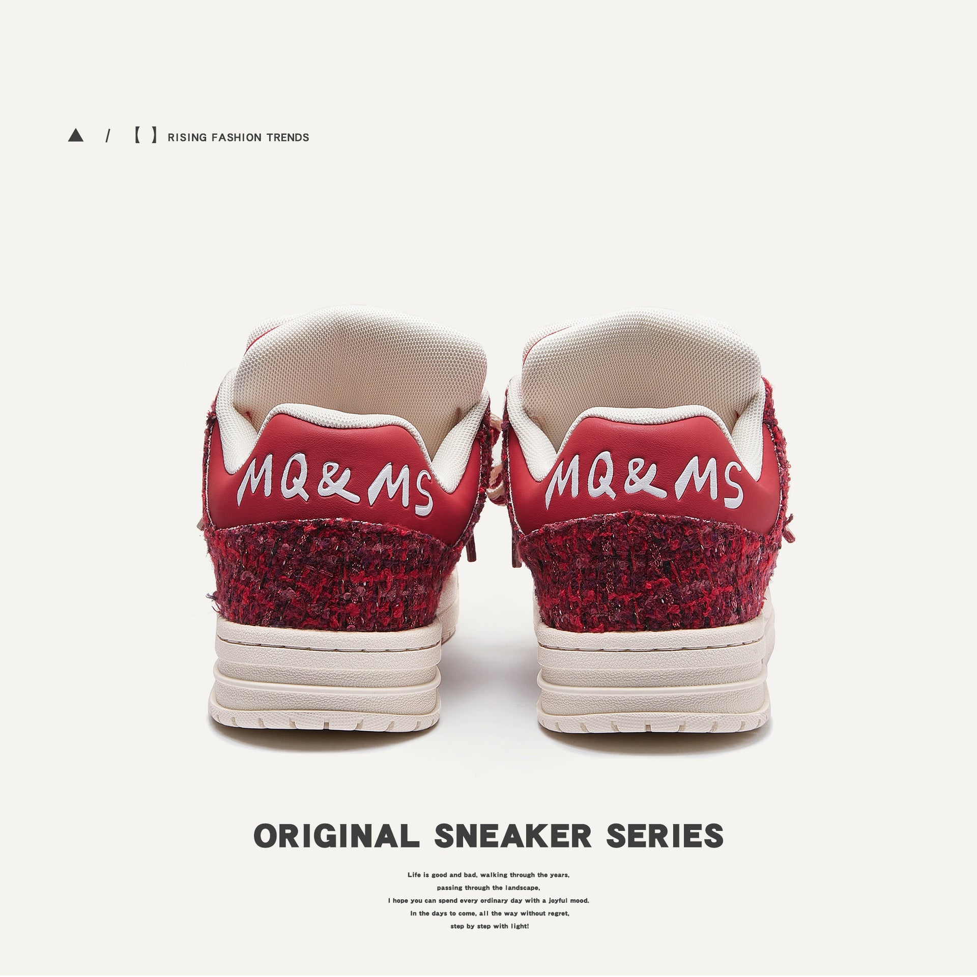 Women's Creative All-match Printed Flat Sneakers - DANCING WITH SHOES