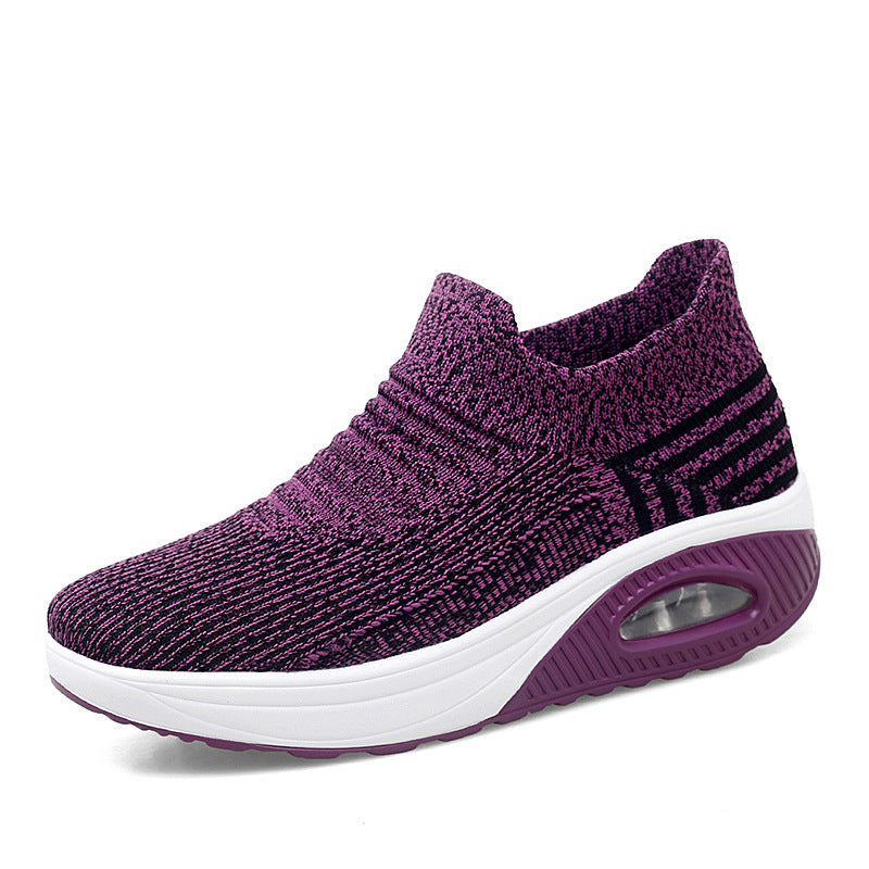 Platform Slip-on Rocking Shoes For Women - DANCING WITH SHOES